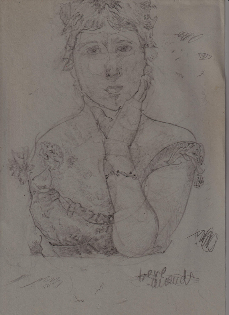 Copy of 'La Reverie' by Renoir