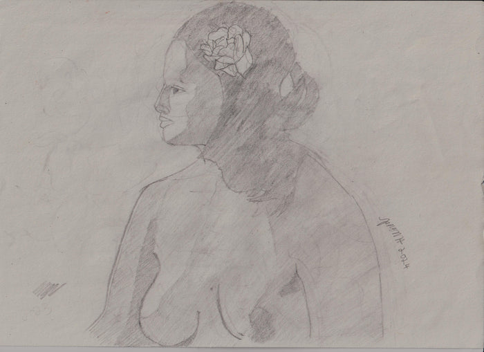 Copy of 'Gabrielle with Rose' by Renoir