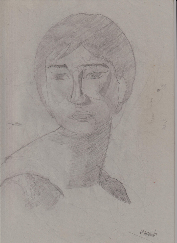 Copy of 'The Ponytail' by Renoir